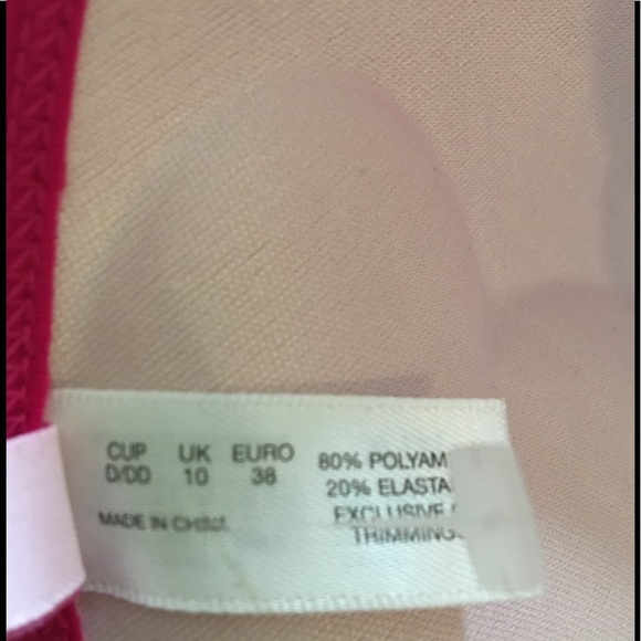 By Caprice Pink Union Jack Tie Side Bikini Briefs bb. - Picture 7 of 8